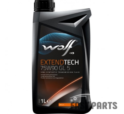 Трансмиссионное масло WOLF EXTENDTECH 75W90 GL 5 1L